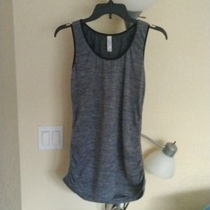 Women's grey 2x tank top